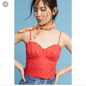 Maeve for Anthropologie crop top